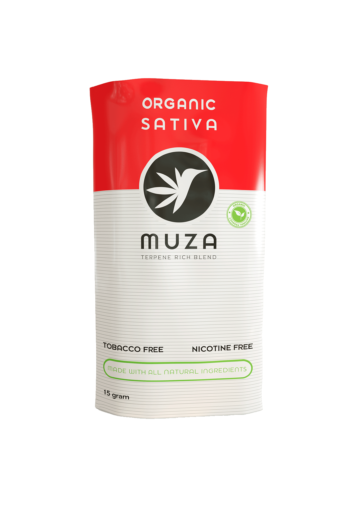 MUZA Organic Herbal Blend - RYO Sativa (Pouch)