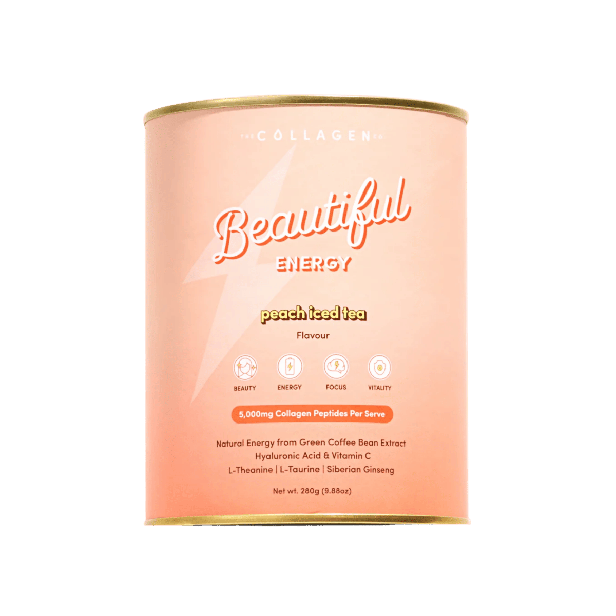 Collagen Co Peach Iced Tea Beautiful Energy - 280g