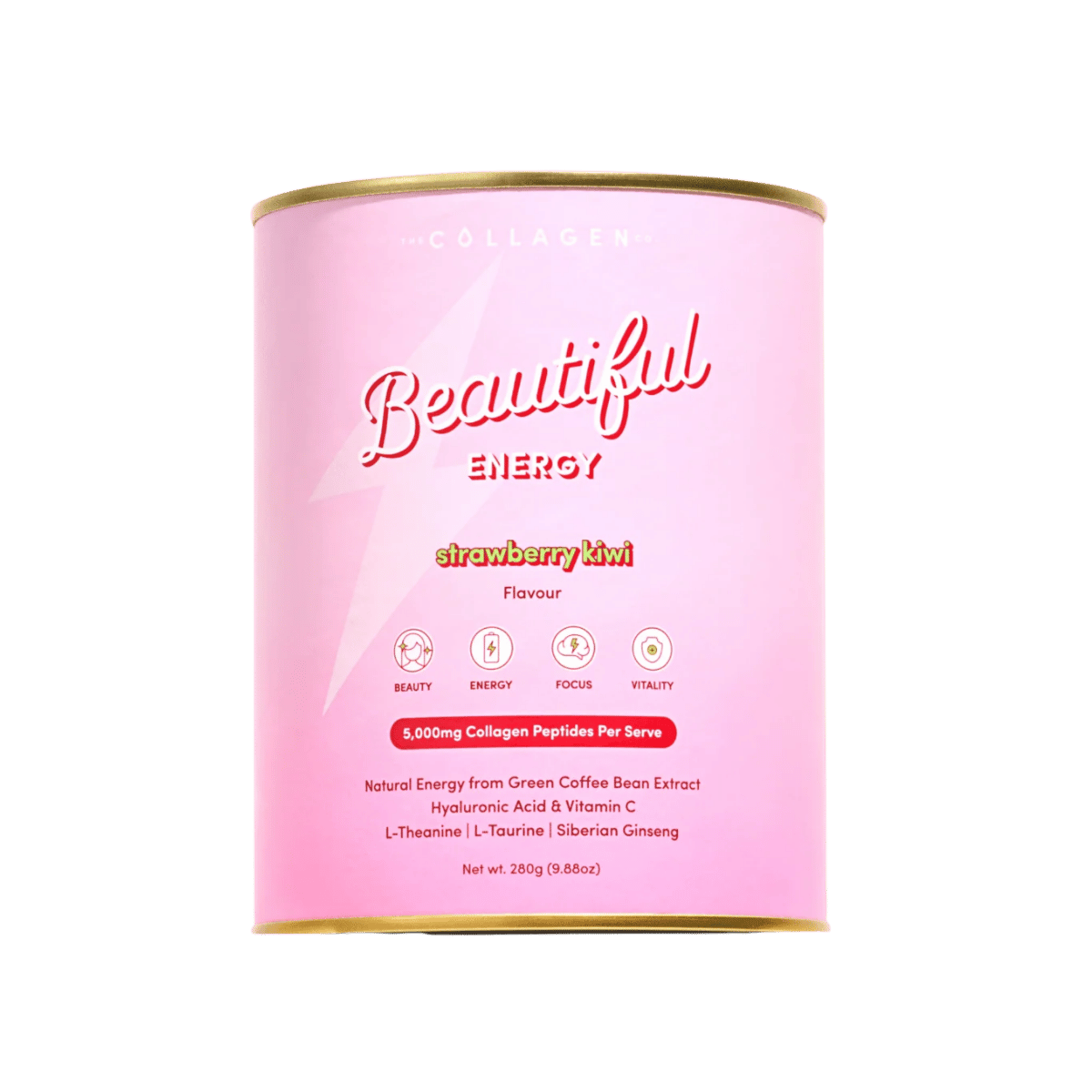 Collagen Co Strawberry Kiwi Beautiful Energy - 280g