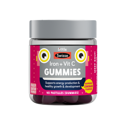 Little Swisse Iron + Vit C Gummies